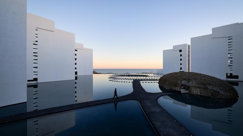 Hotel Mar Adentro, San José del Cabo, Mexico by Miguel Angel Aragonés