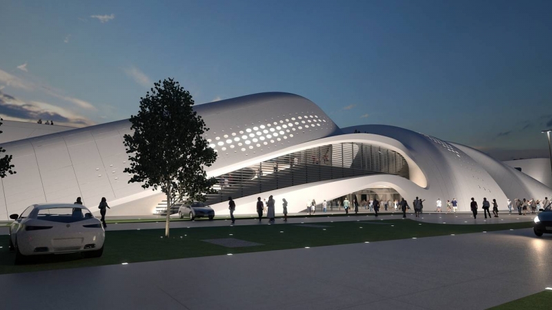 The Jesolo shopping center designed by Zaha Hadid - 