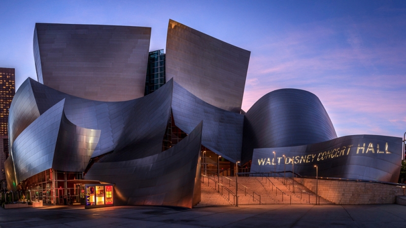 Walt Disney Concert Hall, the Los Angeles Concert Hall designed by Frank Gehry