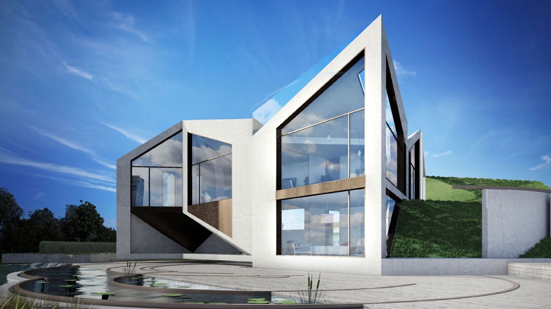 Dynamic Hous - La casa origami che cambia con le stagioni