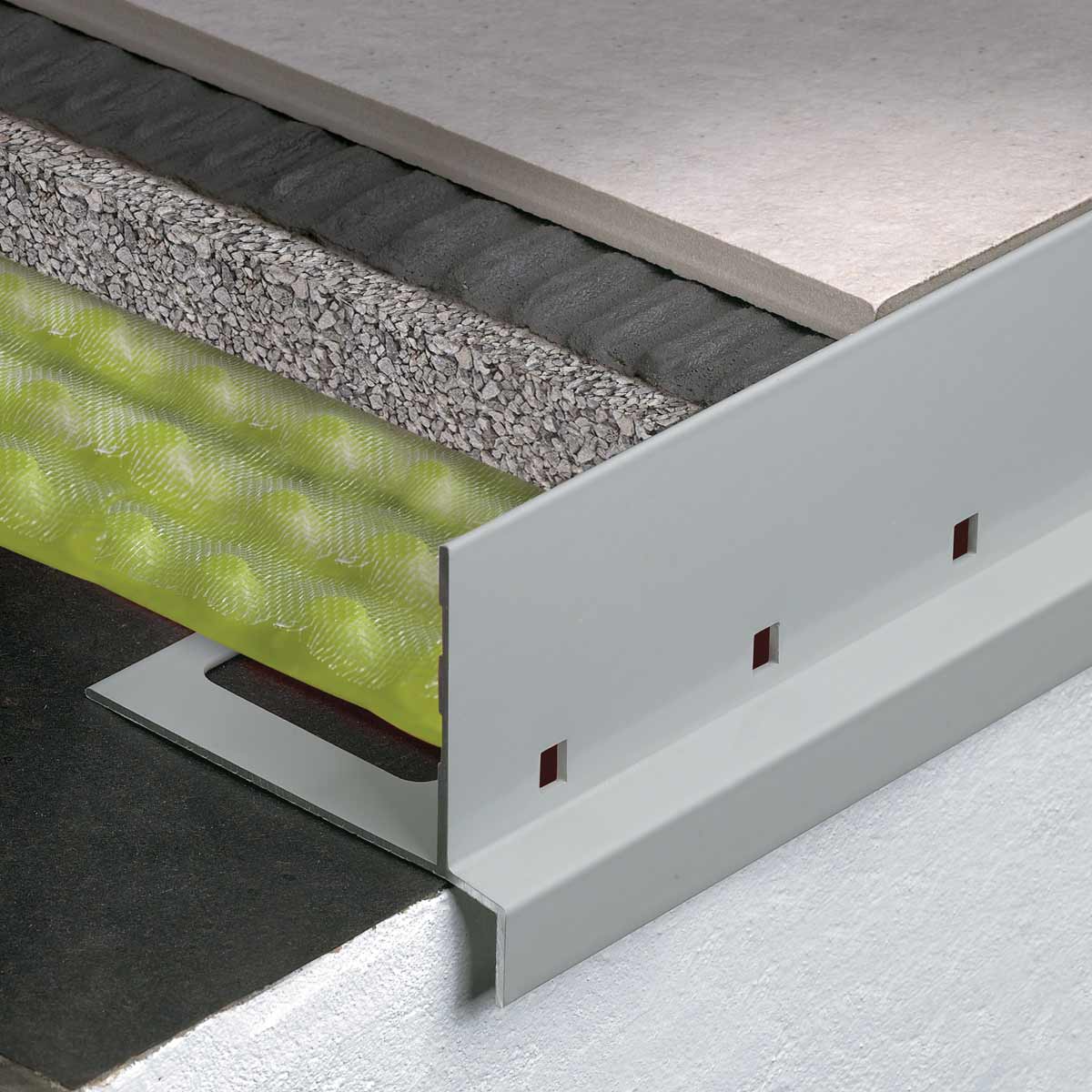 Terrazze Profili per massetti e pavimenti drenanti Profilitec Terrazze Profili per massetti e pavimenti drenanti Profilitec