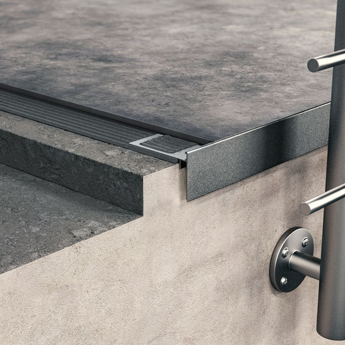 Profili perimetrali per terrazze Bordertec BSS 12/43 A50 Profilitec